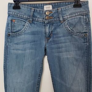 Low rise, flare/bootleg, Hudson jeans